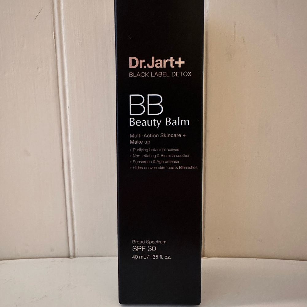 NIB Dr.Jart+ Black Label Detox BB Beauty Balm SPF